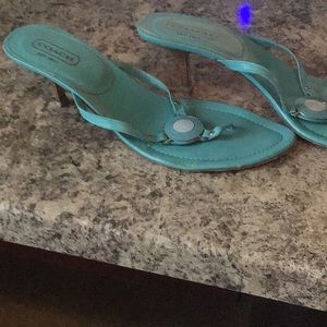 Coach size 11 sandals